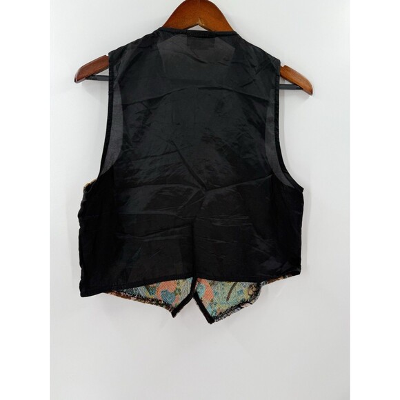 Vintage Mirrors Vest Womens SMALL Tapestry Children of the World Uncanny Novelty - Picture 2 of 8